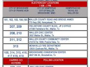 May 3, 2025 - Election Day Polling Locations