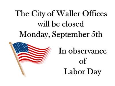 Labor Day Closure