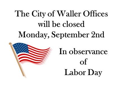 Labor Day Closure