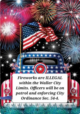 Fireworks inside City Limits