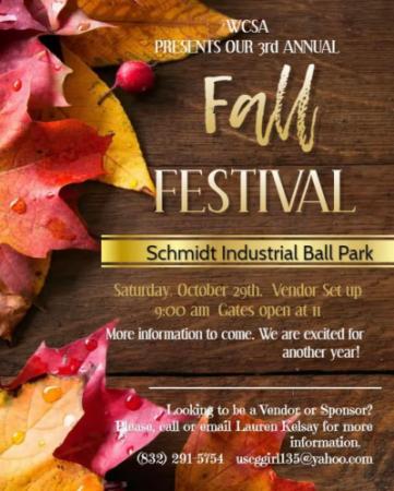 WCSA 3rd Annual Fall Festival