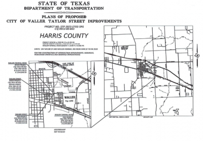 Map of Pedestrian Improvements