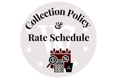 Collection Policy & Rate Schedule