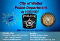 City of Waller Police Department Flyer